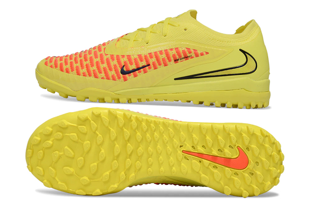 Chuteira Nike Phantom ReactX 6 Pro Society TF - Amarelo