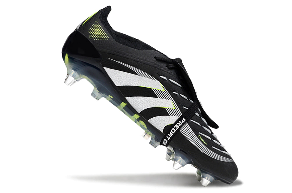 Chuteira Adidas Predator 25 Elite Tongue SG - Preto