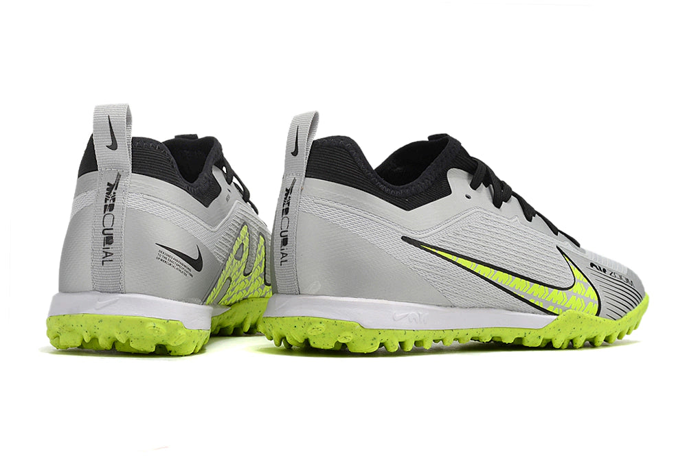 Chuteira Nike Mercurial Vapor 15 Pro Society XXV Prata/Verde