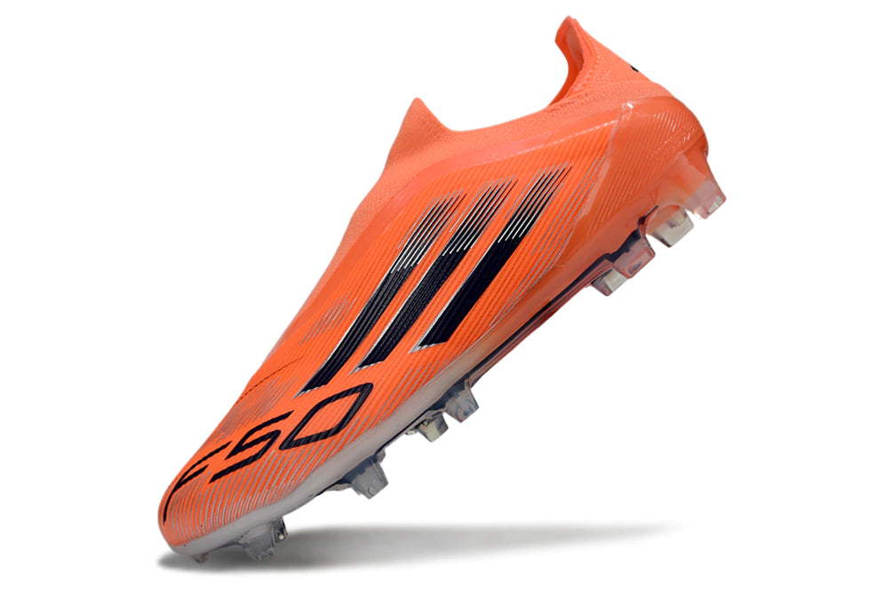 Chuteira Adidas F50 X Laceless Campo - Laranja