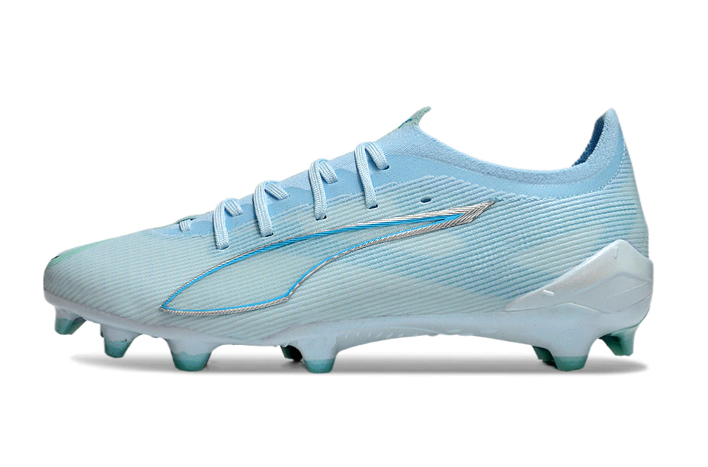 Chuteira Puma Ultra 5 Campo FG - Azul/Branco
