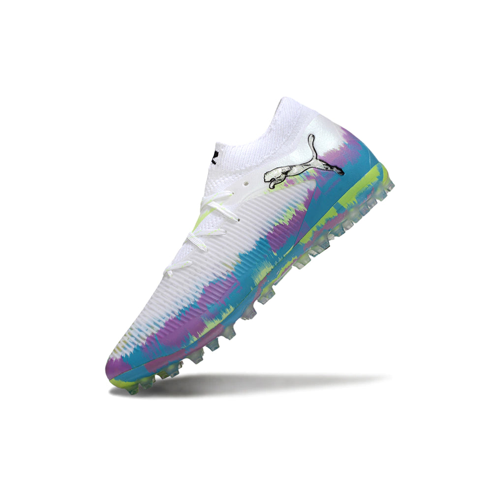 Chuteira Puma Future 8 Match MG - Roxo/Azul