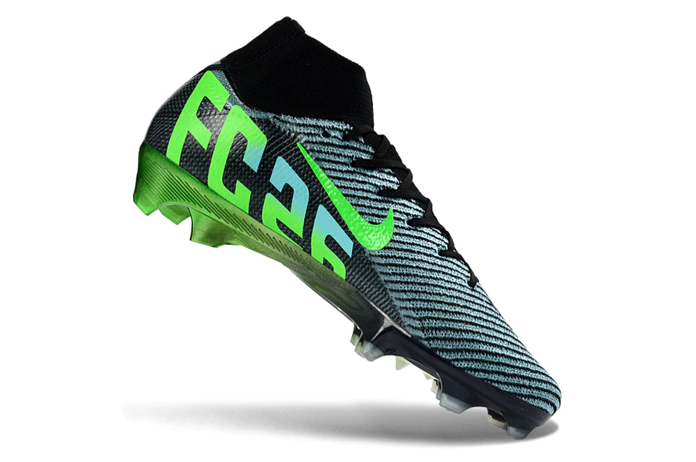 Chuteira Nike Air Zoom Mercurial Superfly 10 Elite Campo - Preto