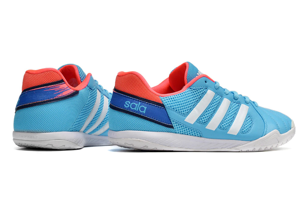 Chuteira Adidas Top Sala Futsal - Azul/Branco