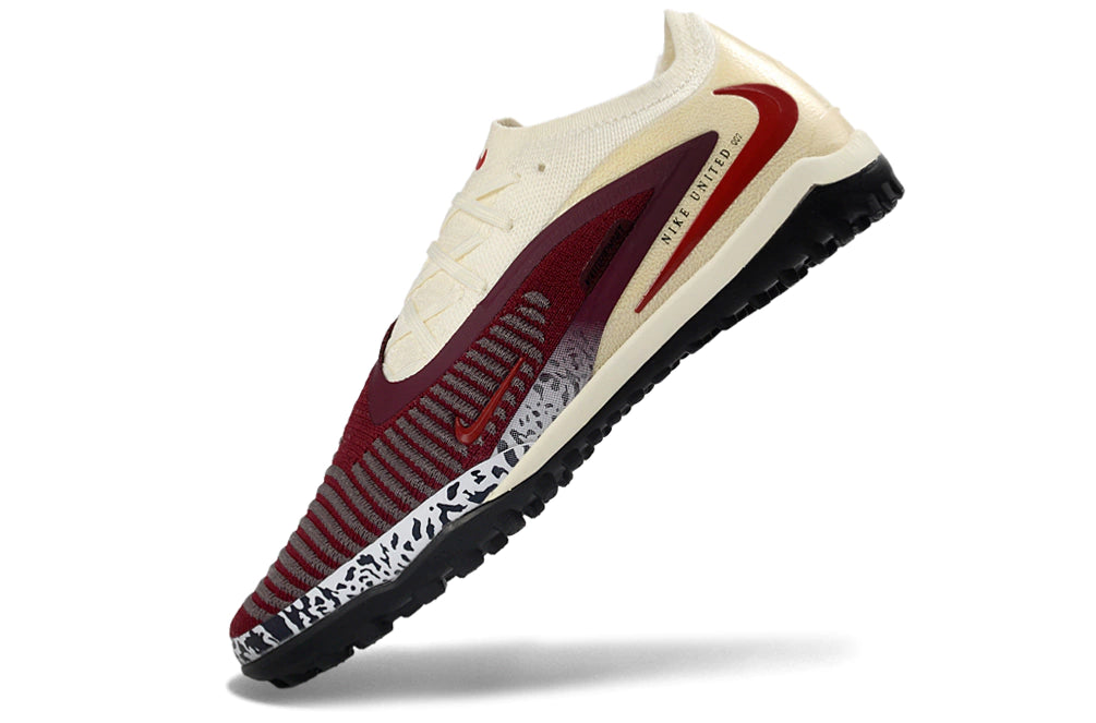 Chuteira Nike Phantom 6 Elite Society TF - Vermelho/Branco