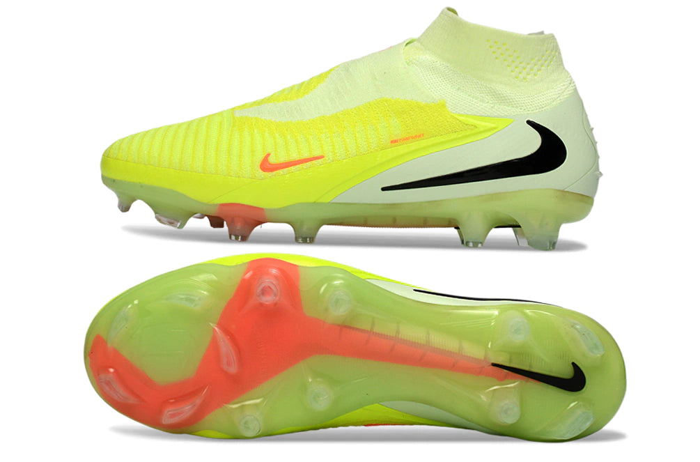 Chuteira Nike Phantom 6 Elite Botinha Campo "Max Voltage"
