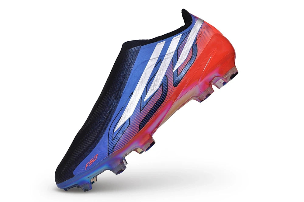 Chuteira Adidas F50 Hyperfast Laceless FG - Roxo/Preto