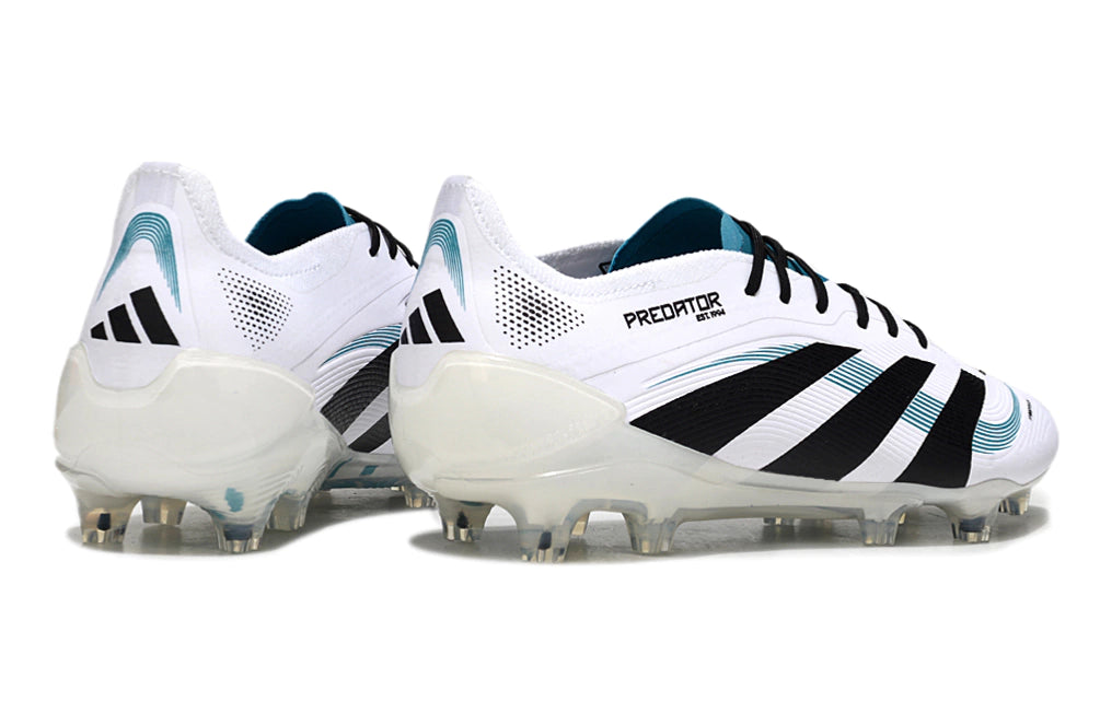 Chuteira Adidas Predator Elite 25 Campo - Branco/Azul