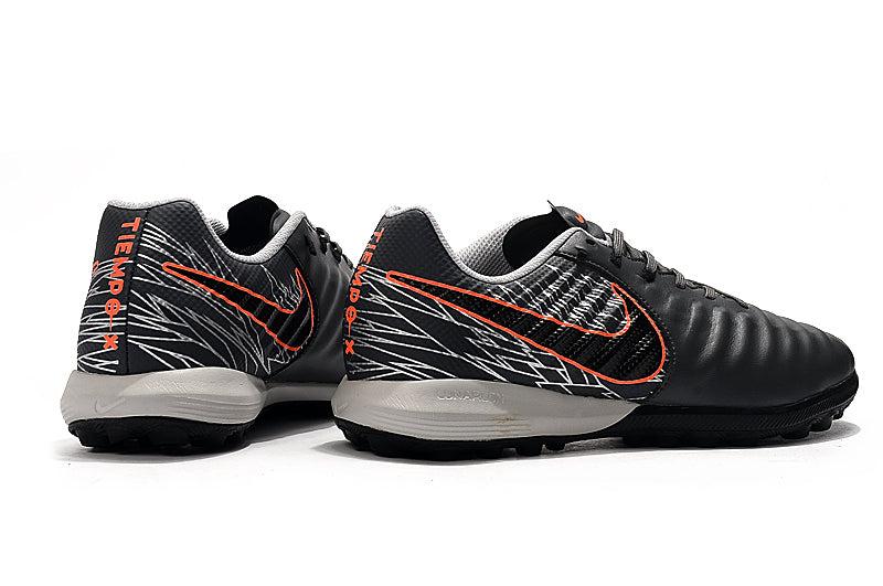Chuteira Nike Tiempo 7 Finale Society TF - Cinza