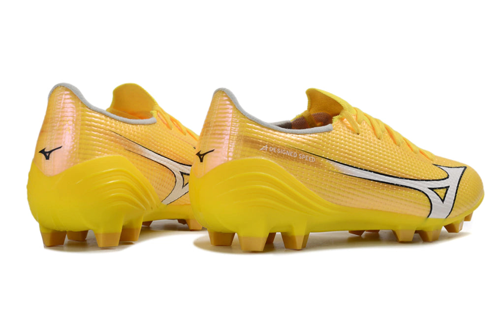 Chuteira Mizuno Alpha Japan 3 FG - Amarelo