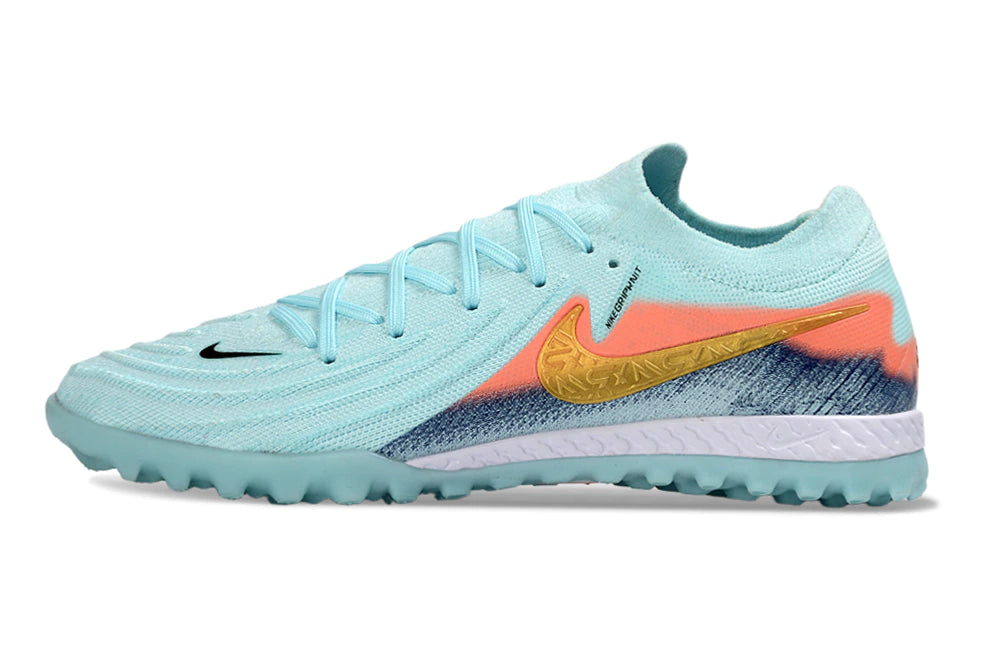 Chuteira Nike Phantom GX 2 Elite Society TF - Azul