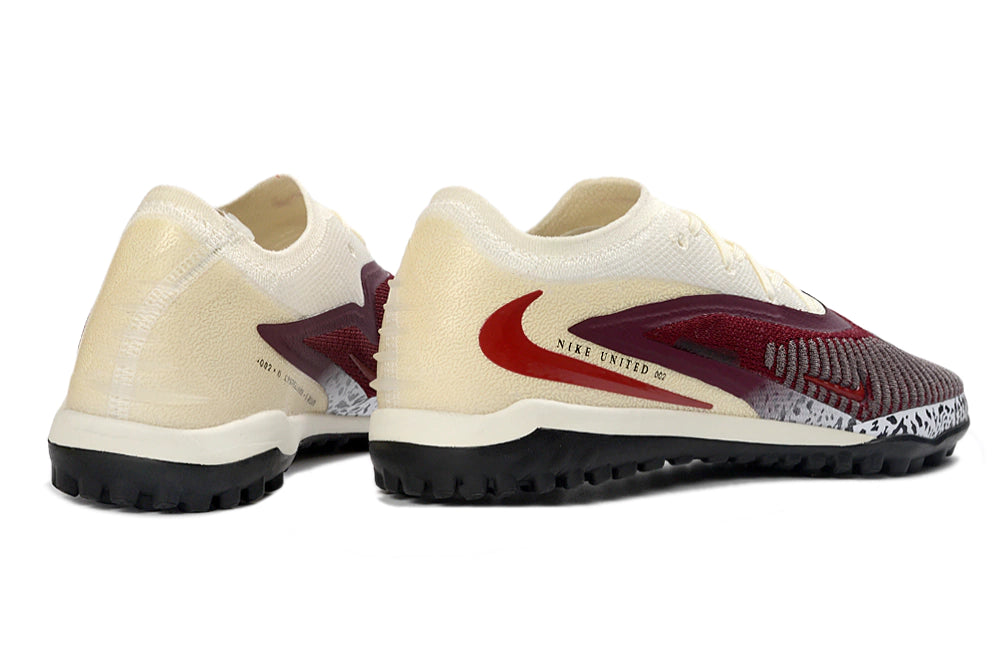 Chuteira Nike Phantom 6 Elite Society TF - Vermelho/Branco