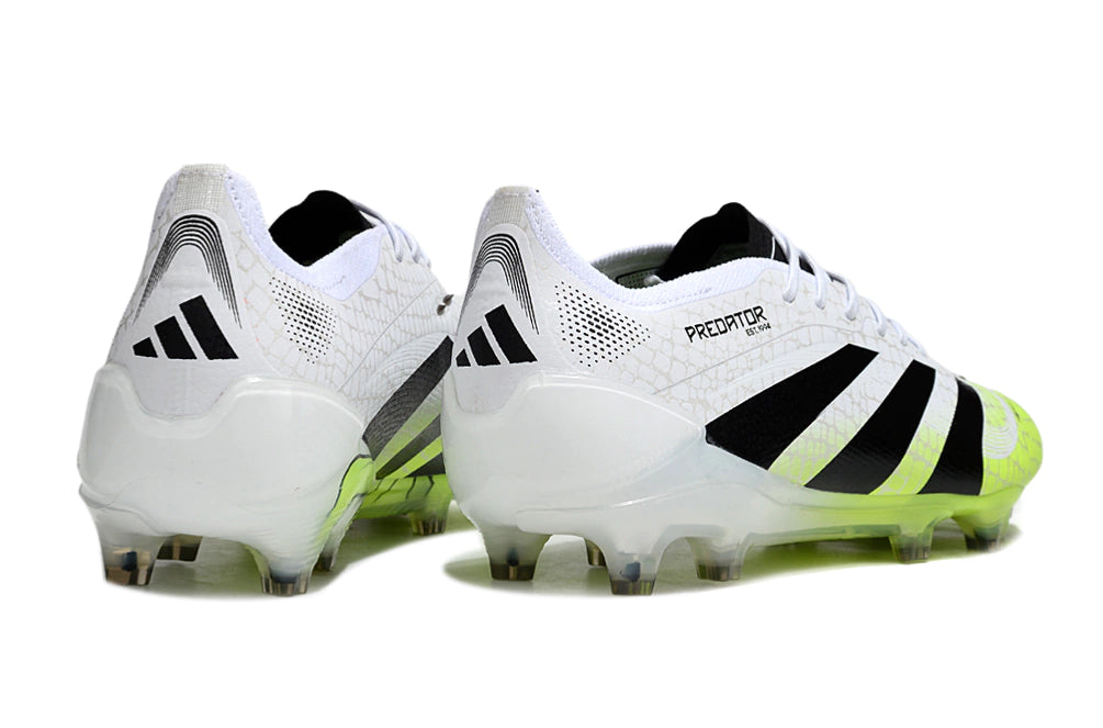 Chuteira Adidas Predator Elite 25 Campo FG - Branco/Verde