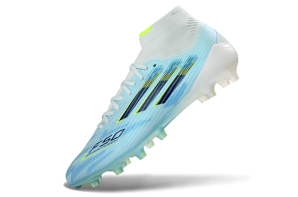 Chuteira Adidas F50 Elite Mid Campo - Azul