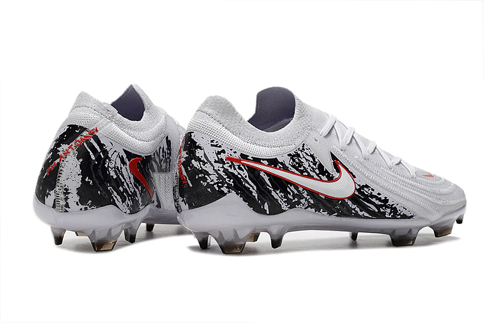Chuteira Nike Campo Phantom GX2 Elite Campo FG - Branco/Preto