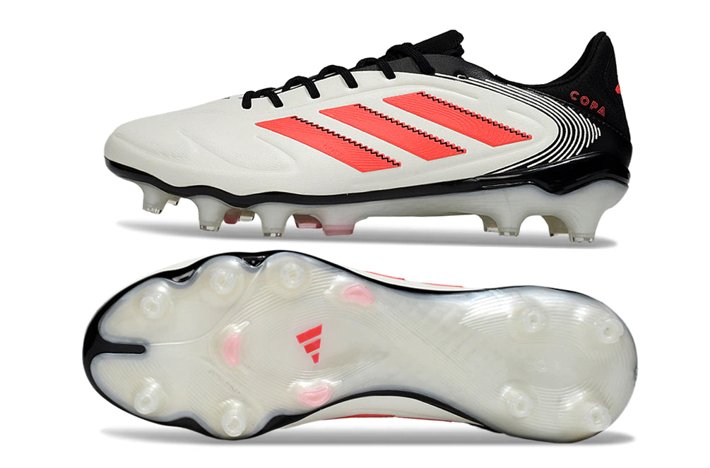 Chuteira Adidas Copa Pure 3 Elite Campo - Branco/Vermelho