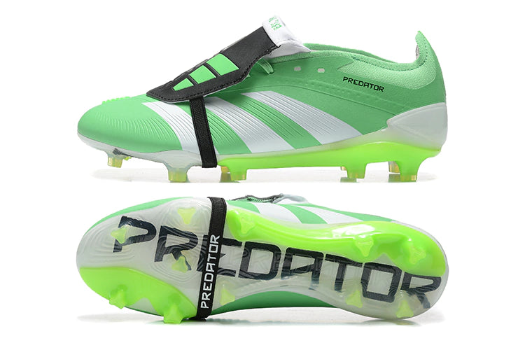Chuteira Adidas Predator Elite Campo FG - Verde/Branco