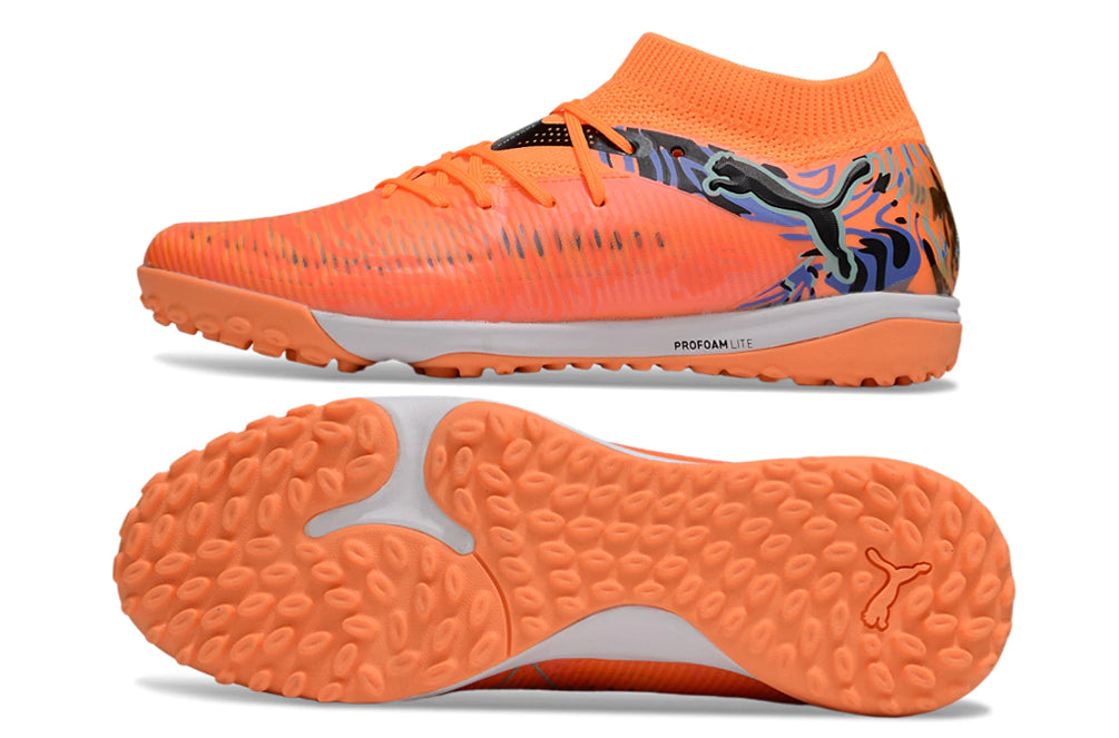 Chuteira Puma Future 8 Match Society - Laranja