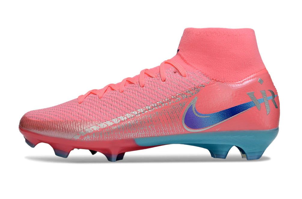 Chuteira Nike Air Zoom Mercurial Superfly 10 Elite Campo - Rosa