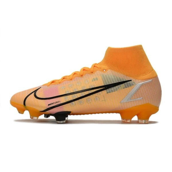Chuteira Nike Mercurial Superfly 8 Elite Campo FG - Laranja