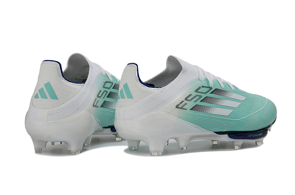 Chuteira Adidas F50.1 Elite Campo - Azul/Branco