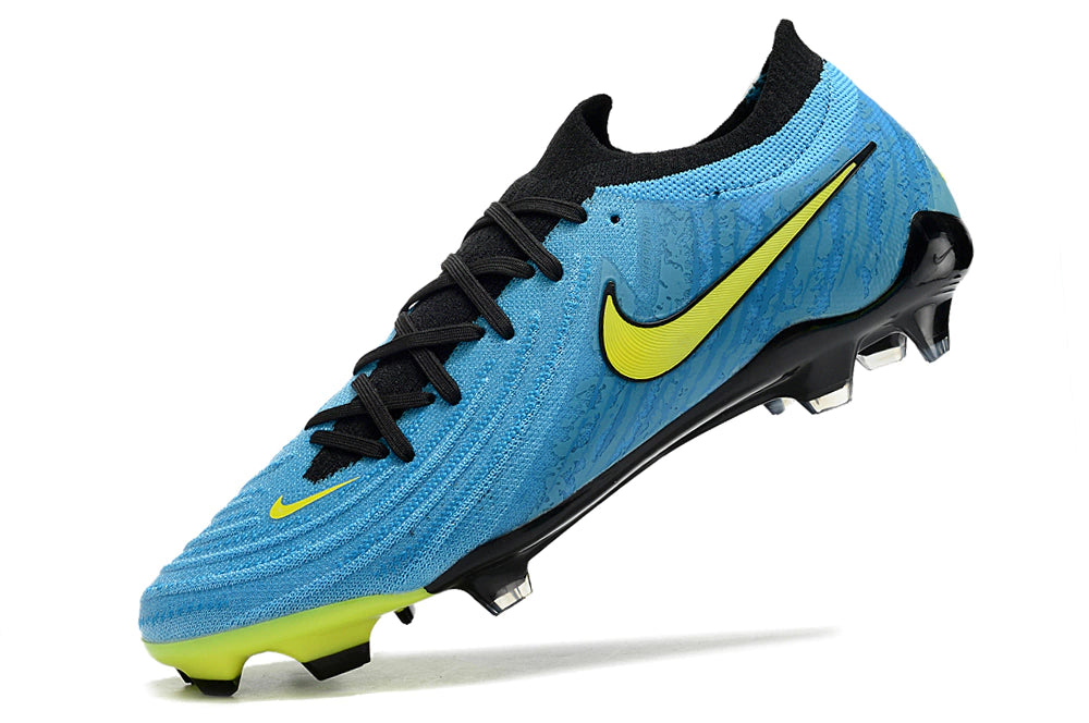 Chuteira Nike Campo Phantom GX2 Elite Campo FG - Azul/ Verde