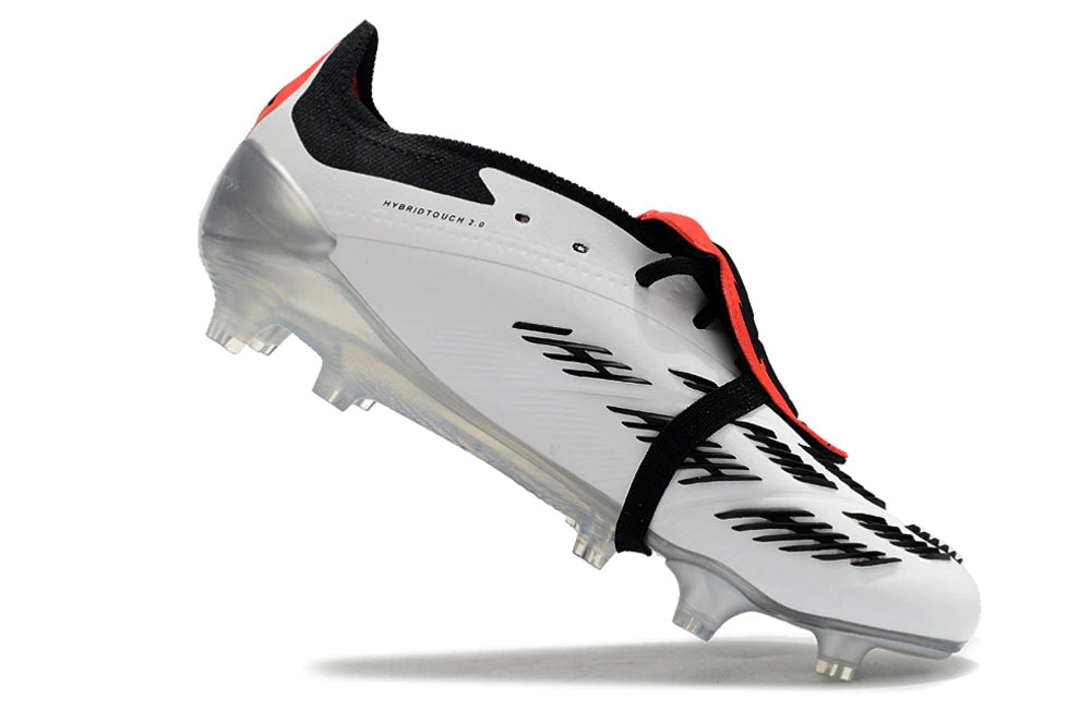 Chuteira Adidas Predstrike Elite Campo - Cinza/Preto