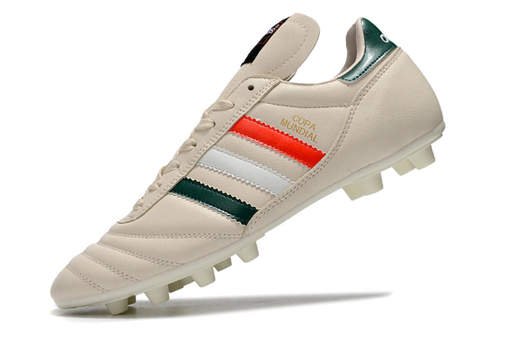 Chuteira Adidas Mundial Campo FG - Creme