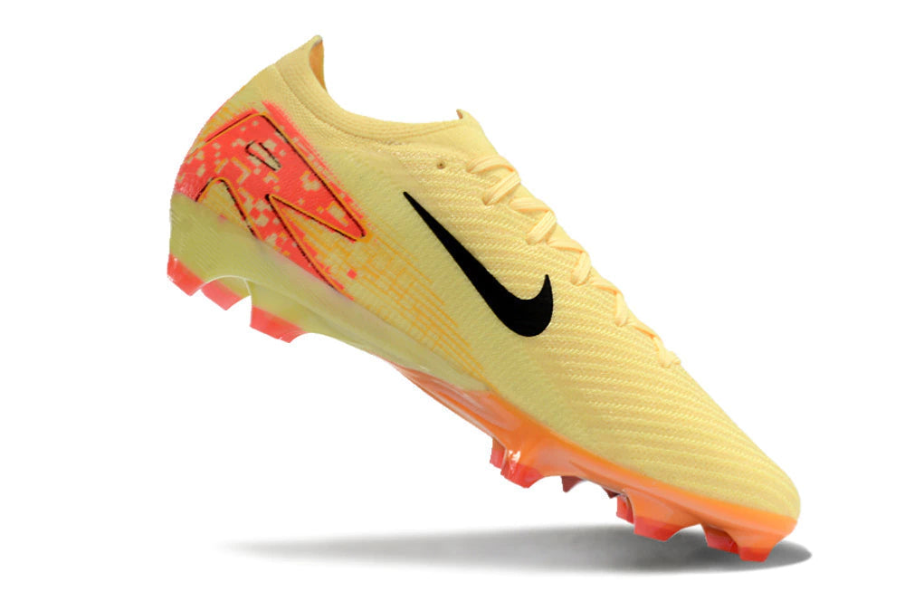 Chuteira Nike Air Zoom Mercurial Vapor 16 Elite FG - Laranja/Amarelo