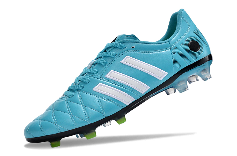 Chuteira Adidas Adipure 11Pro Campo FG - Azul/Branco