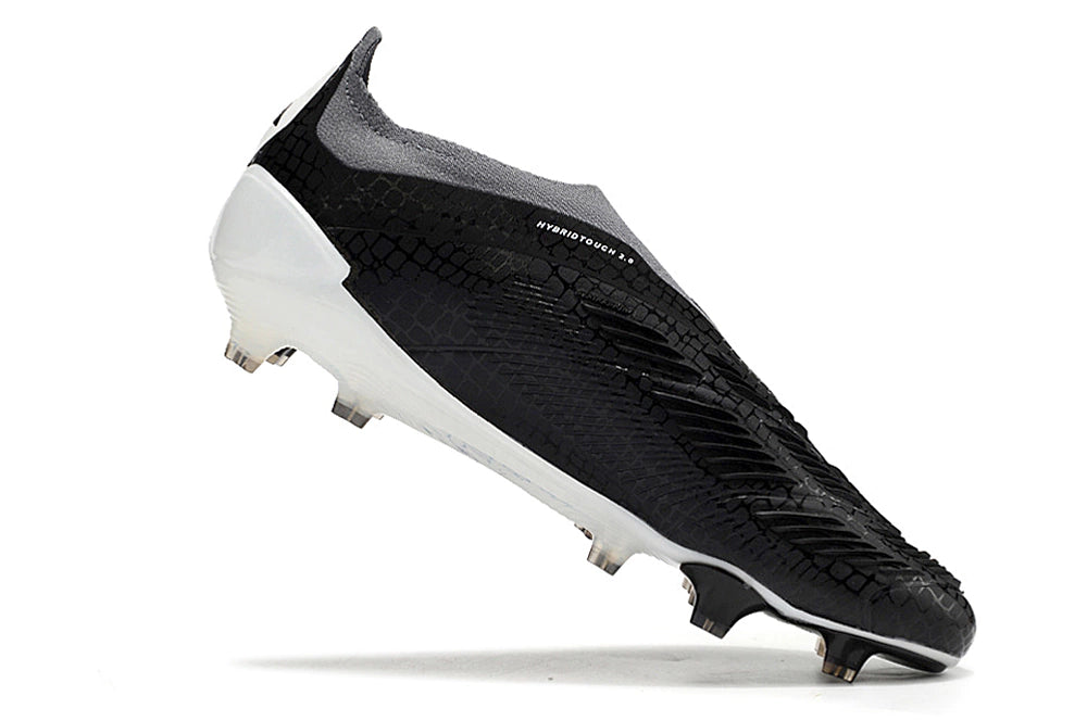 Chuteira Adidas Predstrike Elite Laceless Campo - Preto/Branco