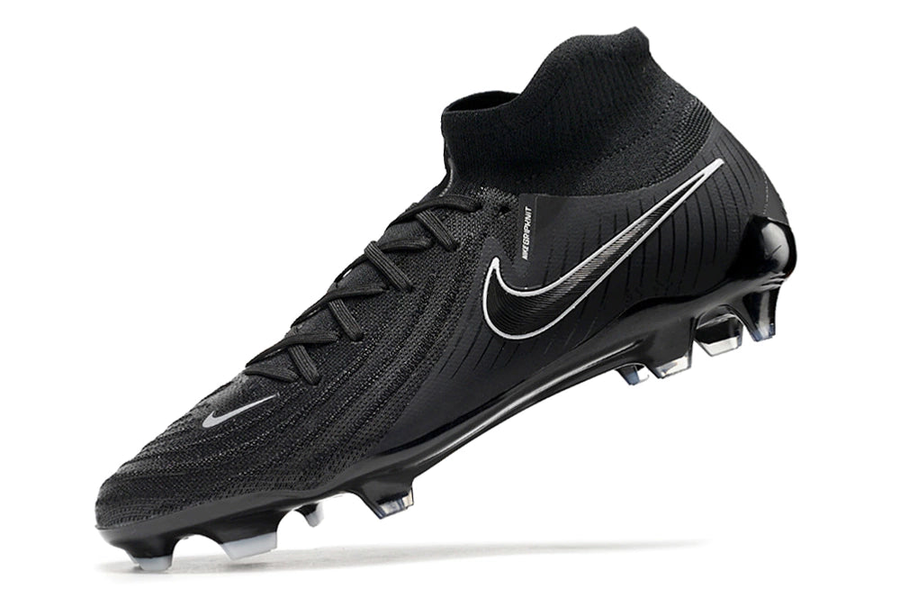 Chuteira Nike Campo Phantom Luna 2 Elite Campo FG - Preto/Branco