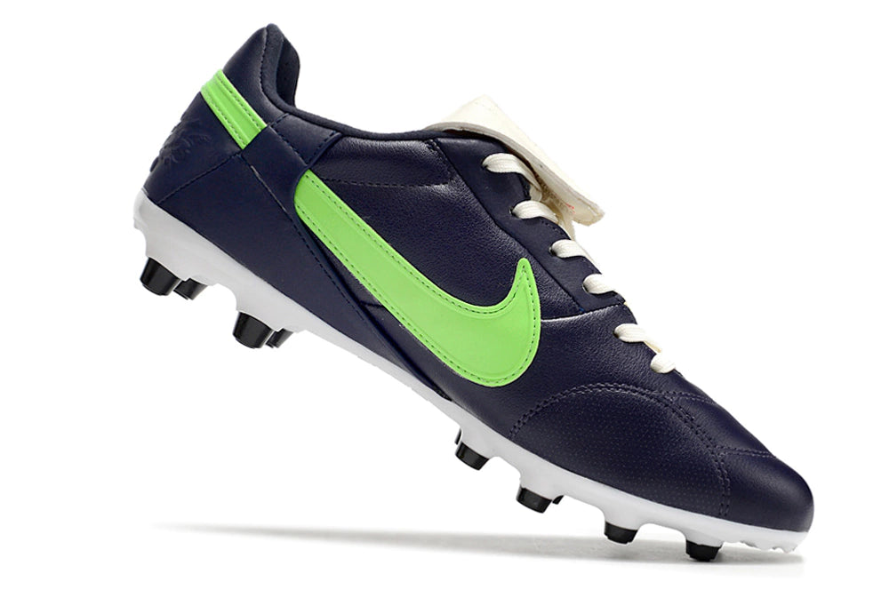 Chuteira Nike Premier 3 FG - Azul/Verde