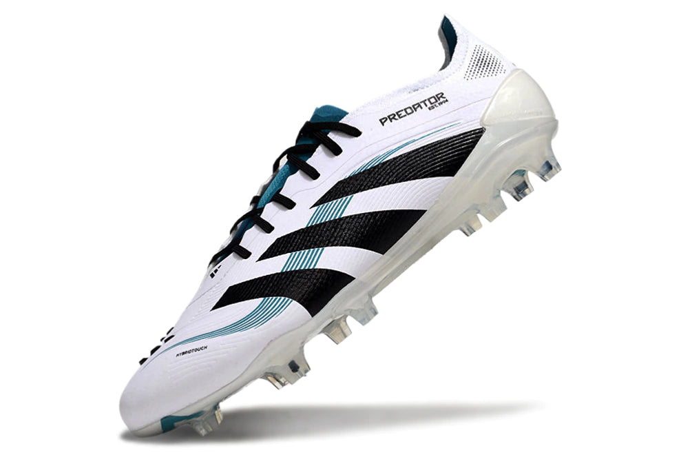 Chuteira Adidas Predator Elite 25 Campo FG - Branco/Preto