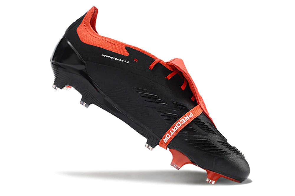 Chuteira Adidas Predstrike Elite Campo - Preto/Vermelho
