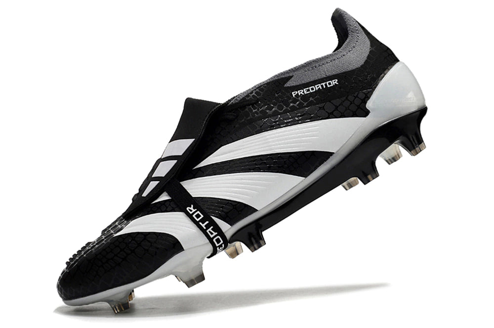 Chuteira Adidas Predator Elite Campo FG - Preto/Branco