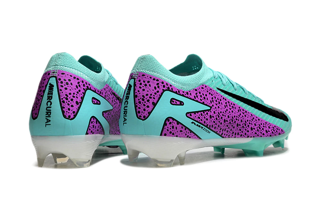 Chuteira Nike Air Zoom Mercurial Vapor 16 Elite FG - Azul/Preto/Roxo