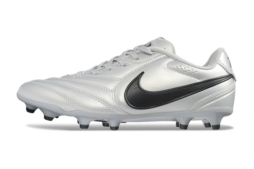Chuteira Nike Tiempo Ligera Pro FG - Prata