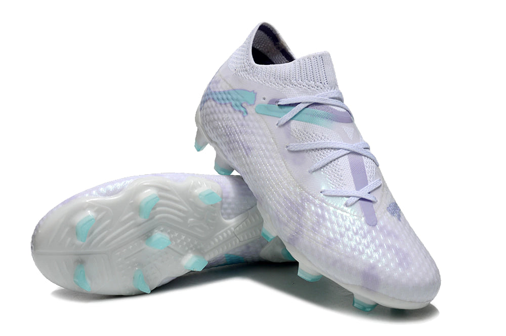 Chuteira Puma Future 7 Ultimate FG - Branco/Prata