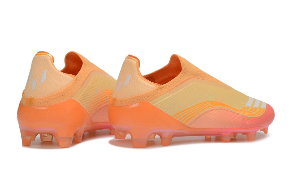 Chuteira Adidas F50 X Laceless Campo - Laranja