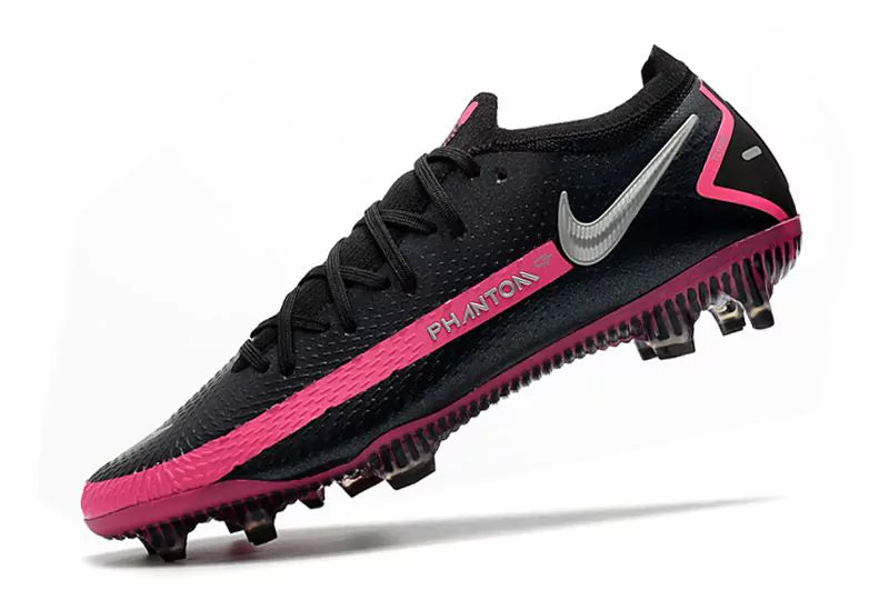 Chuteira Nike Campo Phantom GT Elite - Rosa/Preto