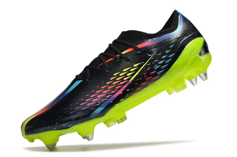 Chuteira Adidas X Speedportal.1 SG - Preto/Verde