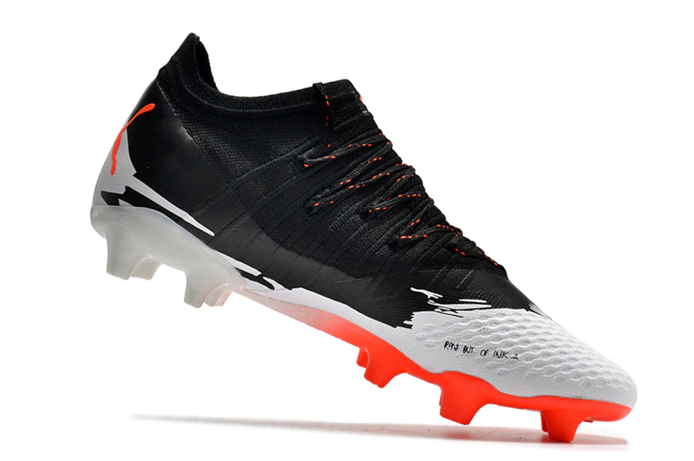 Chuteira Puma Future Z 1.3 Campo FG/AG - Preto/Branco