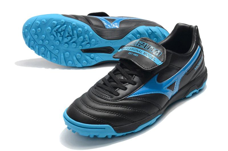 Chuteira Mizuno Morelia Neo 2 Society - Preto/Azul