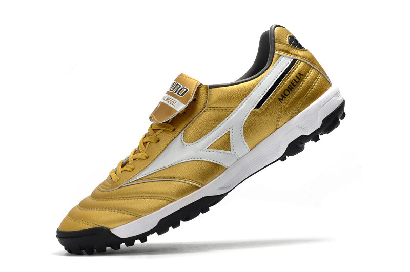 Chuteira Mizuno Morelia Neo 2 Society - Dourado