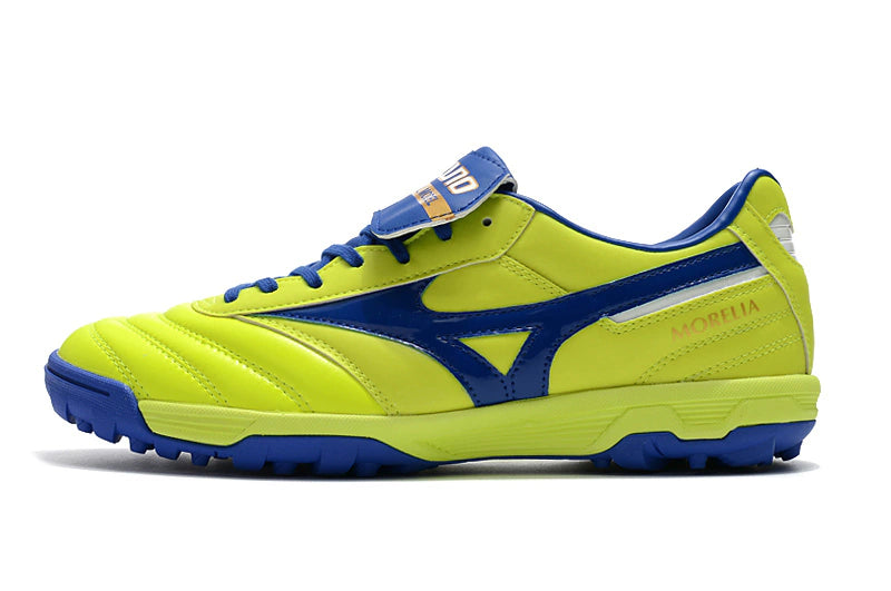 Chuteira Mizuno Morelia Neo 2 Society - Amarelo/Azul