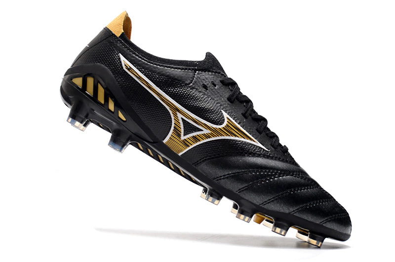 Chuteira Mizuno Morelia Neo 3 Campo FG - Preto/Amarelo