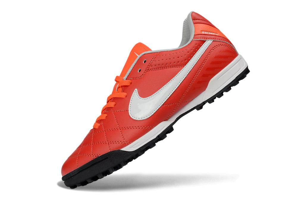 Chuteira Nike Tiempo 5 Society - Vermelho