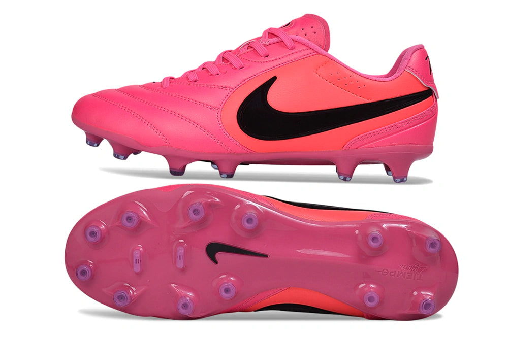 Chuteira Nike Tiempo Ligera Pro FG - Rosa