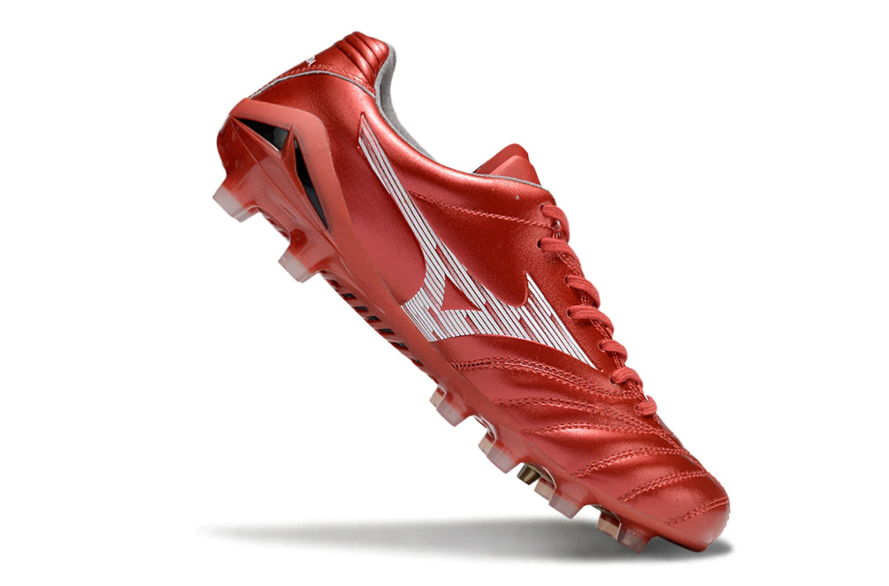 Chuteira Mizuno Morelia Neo 4 Campo - Vermelho